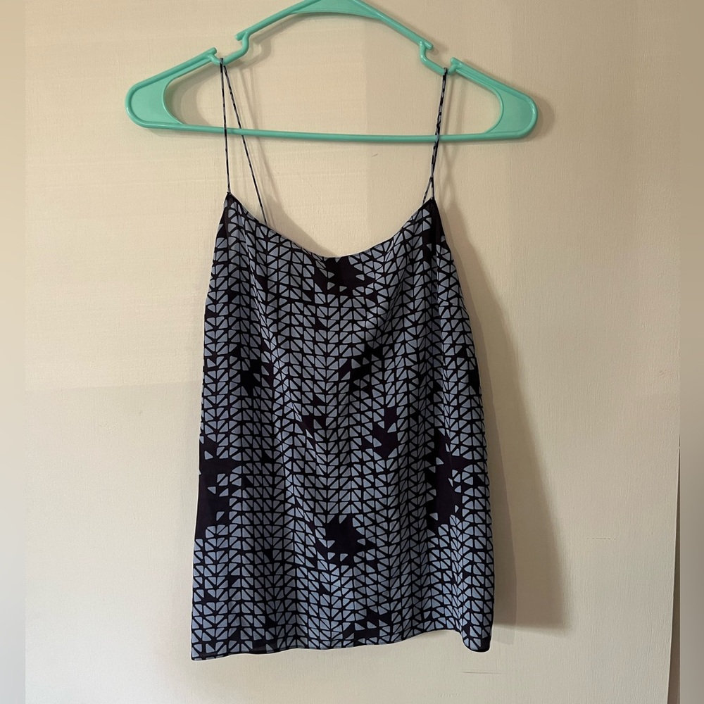 Theory multi colored silk cami